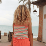 Camiseta de niña listado