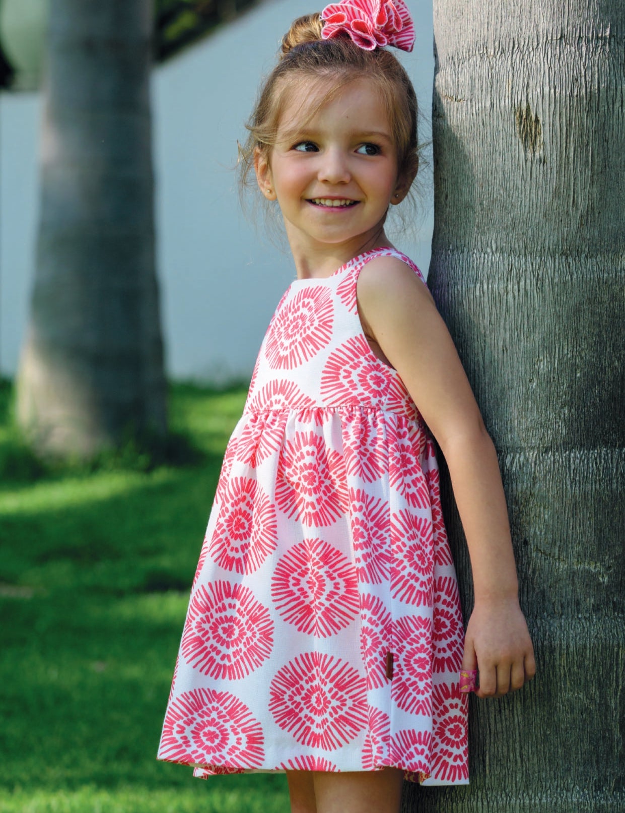 Vestido boho fresa niña