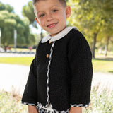 Abrigo de bebé color negro Cocote & Charanga Charanga