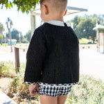 Abrigo de bebé color negro Cocote & Charanga Charanga