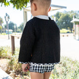 Abrigo de bebé color negro Cocote & Charanga Charanga