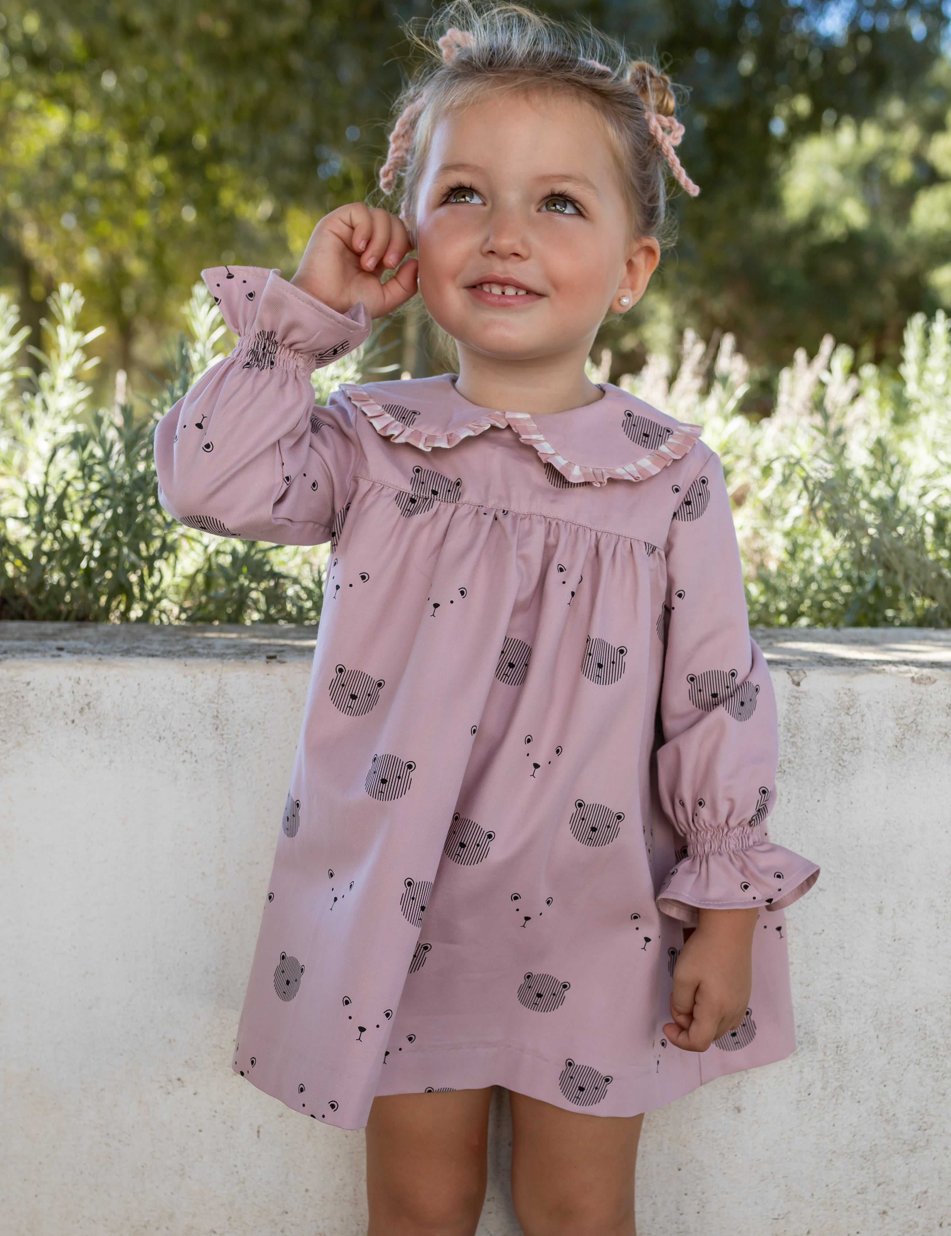 Vestido de bebe rosa Cocote & Charanga Charanga