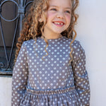 Vestido de niña gris Cocote & Charanga Charanga