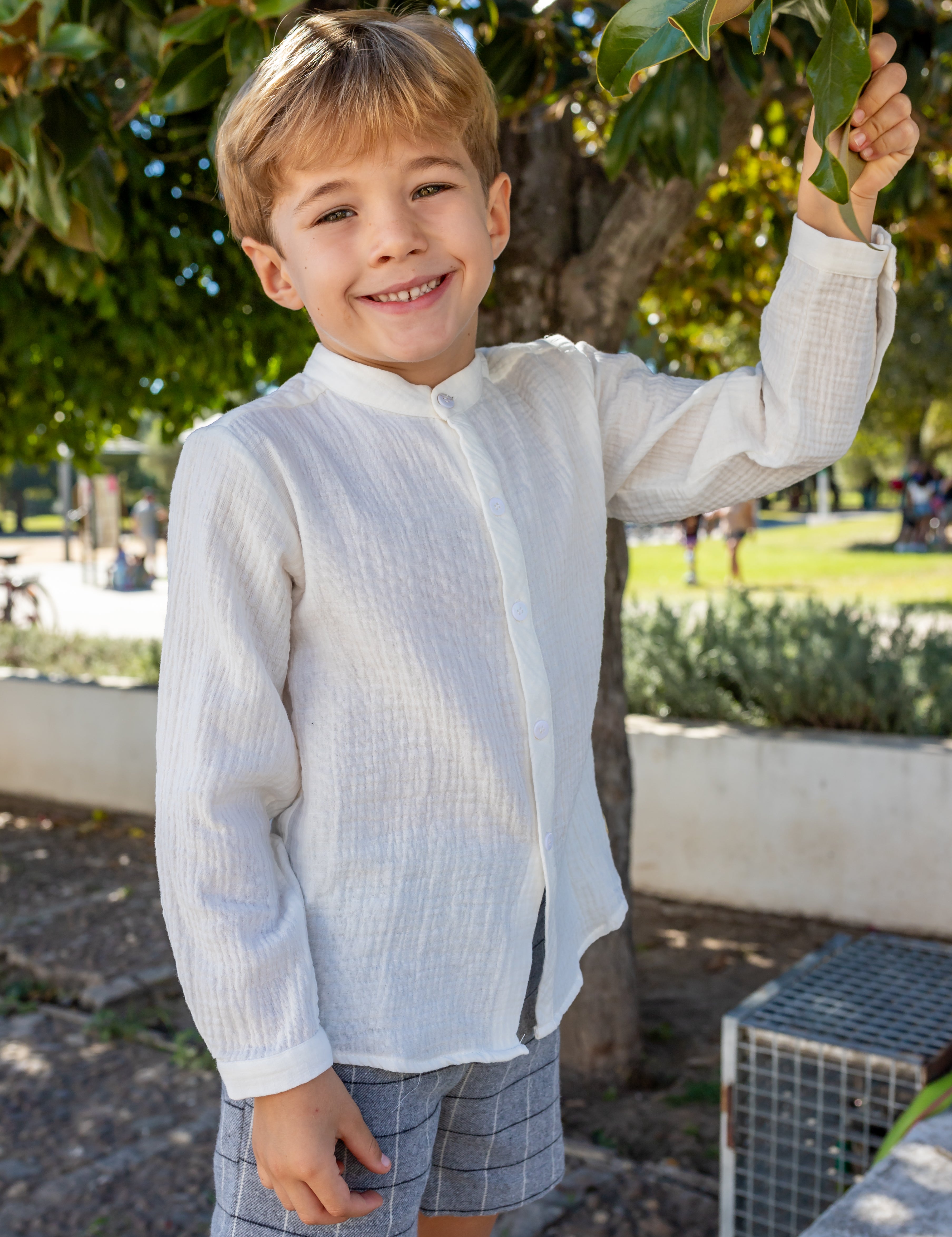 Conjunto de niño gris Cocote & Charanga Charanga