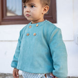 Chaqueta de bebé verde Cocote & Charanga Charanga