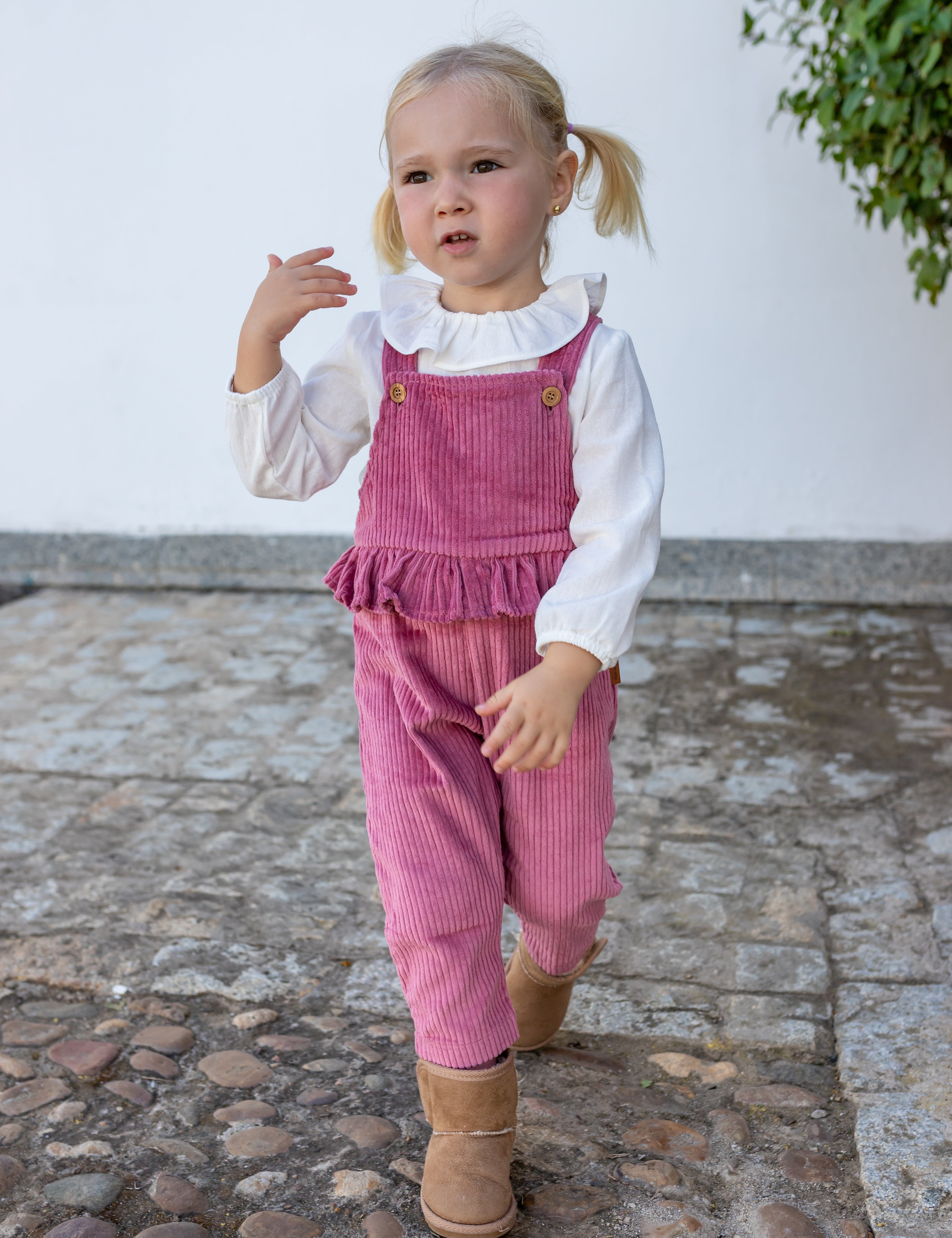 Peto de bebé rosa Cocote & Charanga Charanga