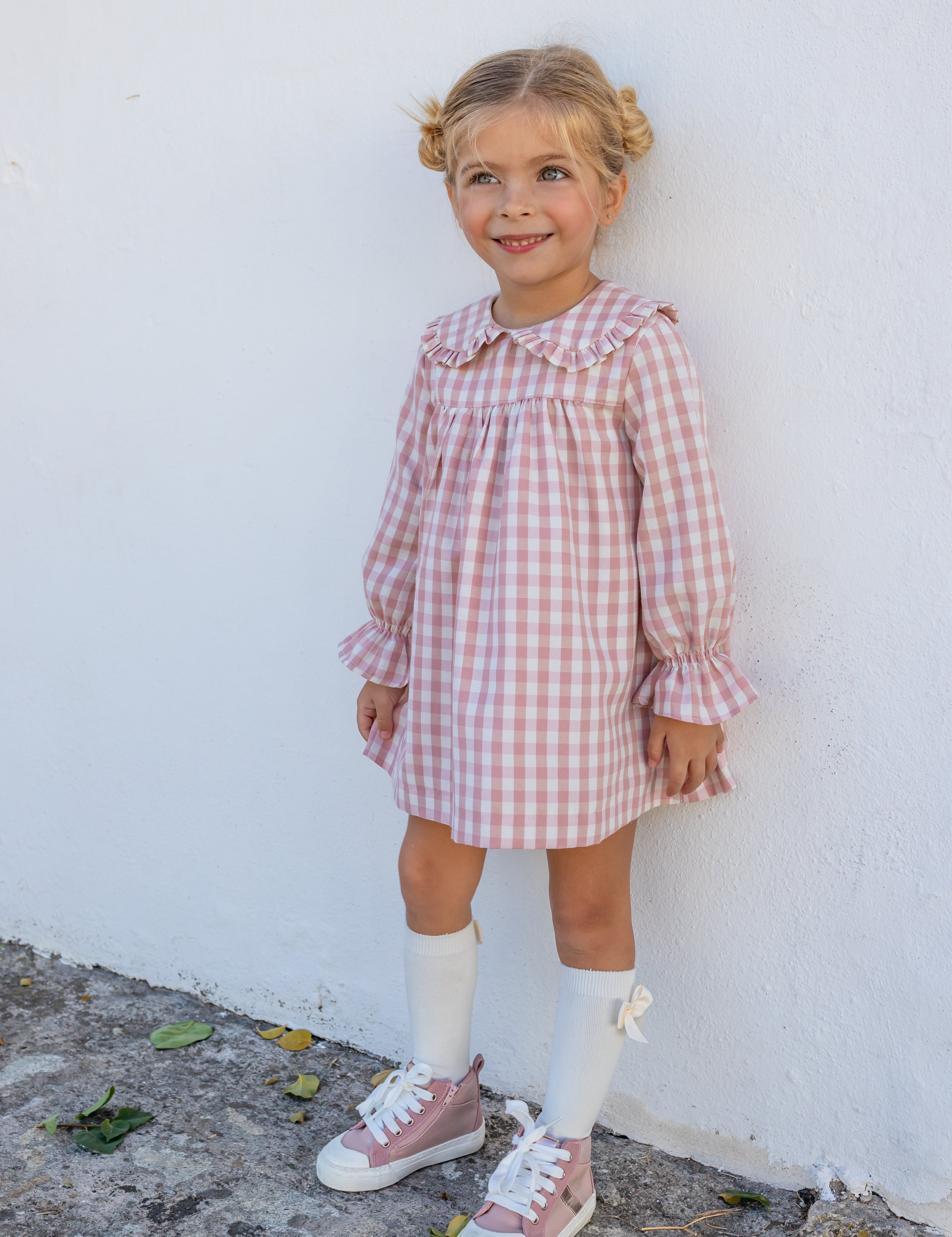 Vestido de bebé rosa Cocote & Charanga Charanga
