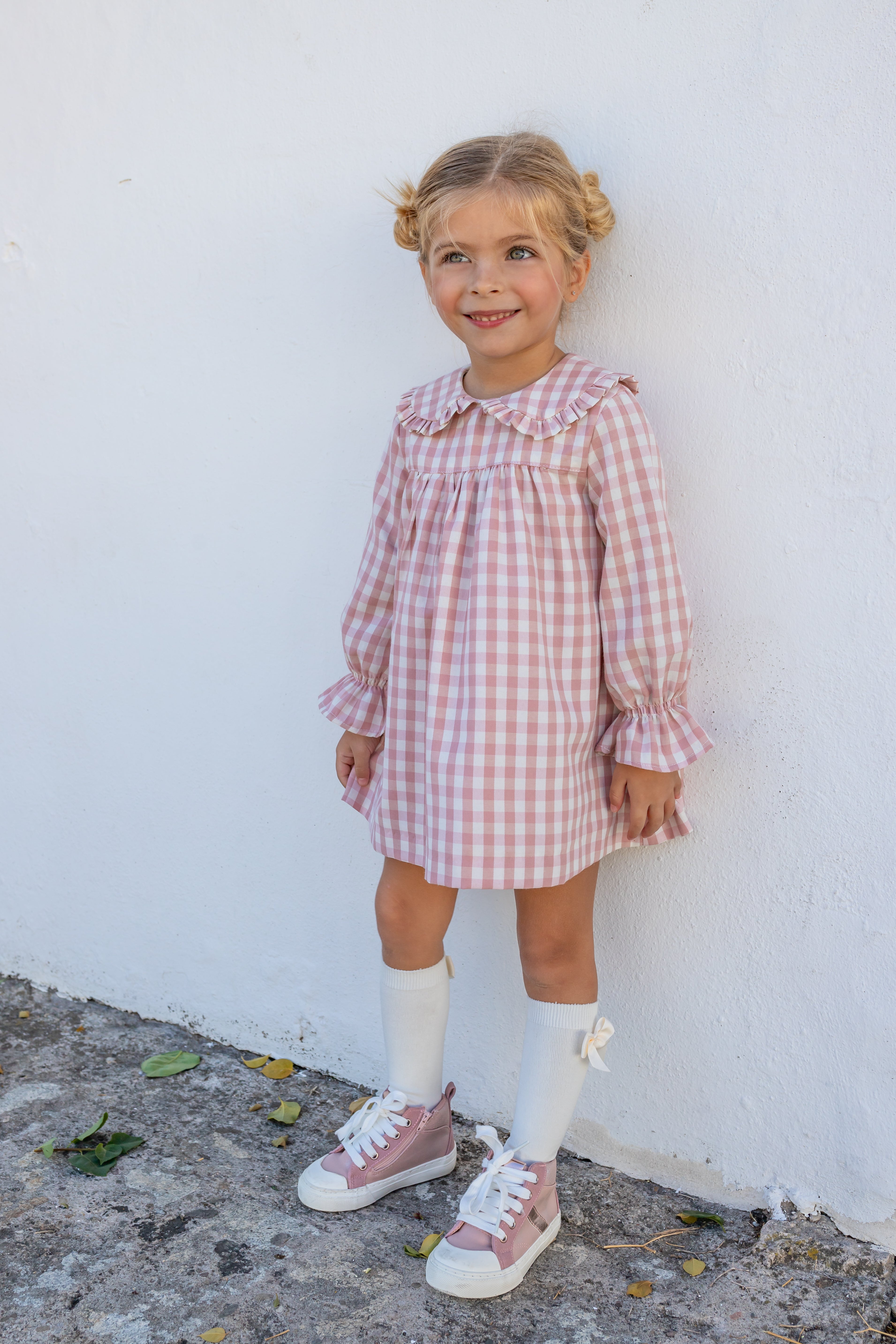 Vestido de bebé rosa Cocote & Charanga Charanga