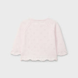 Rebeca tricotosa rosa perforada recién nacida | Dr. Kid by Charanga