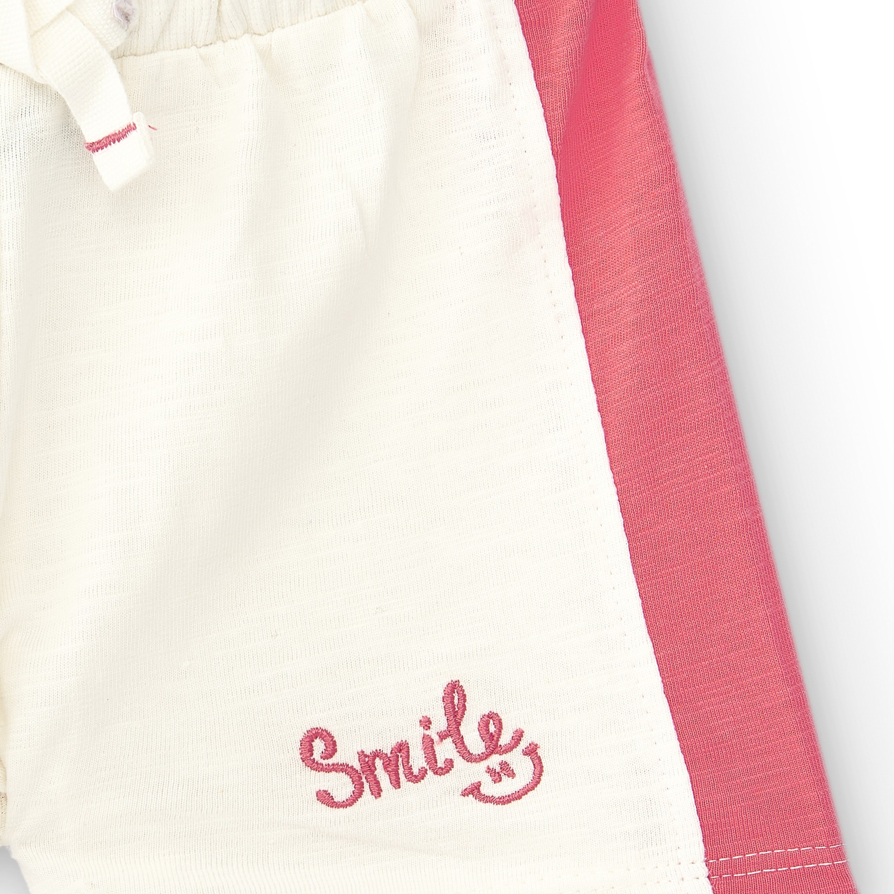 Bermuda de bebé color crudo VERANO/Outlet