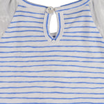 Camiseta de bebé a rayas azules y blancas VERANO/Outlet