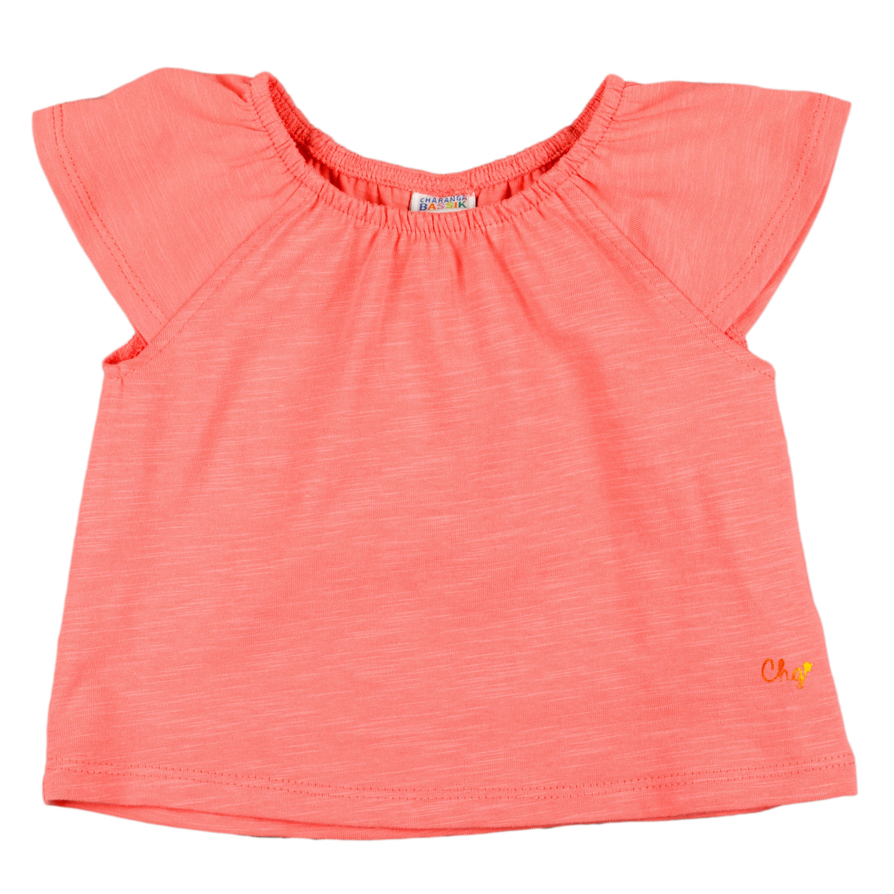Camiseta de bebé coral VERANO/Outlet
