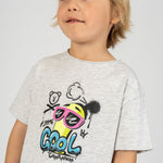 Camiseta de bebé gris VERANO/Outlet