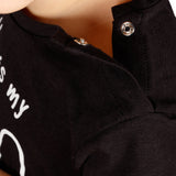 Camiseta de bebé color negro VERANO/Outlet