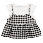 Camiseta de niña cuadro VERANO/Outlet