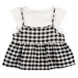 Camiseta de niña cuadro VERANO/Outlet