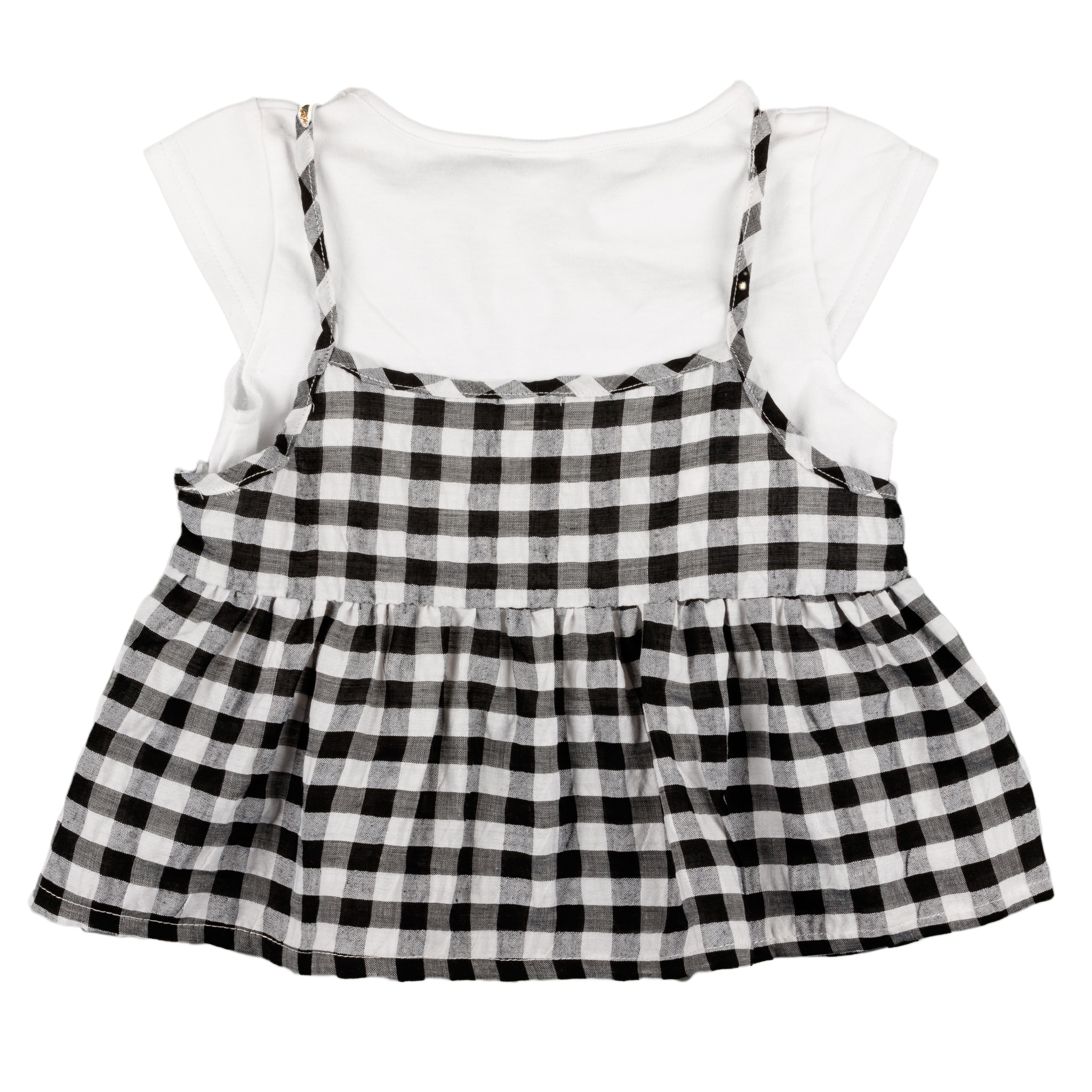 Camiseta de niña cuadro VERANO/Outlet