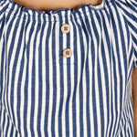 Camiseta de niña listado VERANO/Outlet