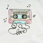 Camiseta de niña blanco VERANO/Outlet