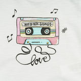 Camiseta de niña blanco VERANO/Outlet