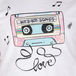 Camiseta de niña blanco VERANO/Outlet