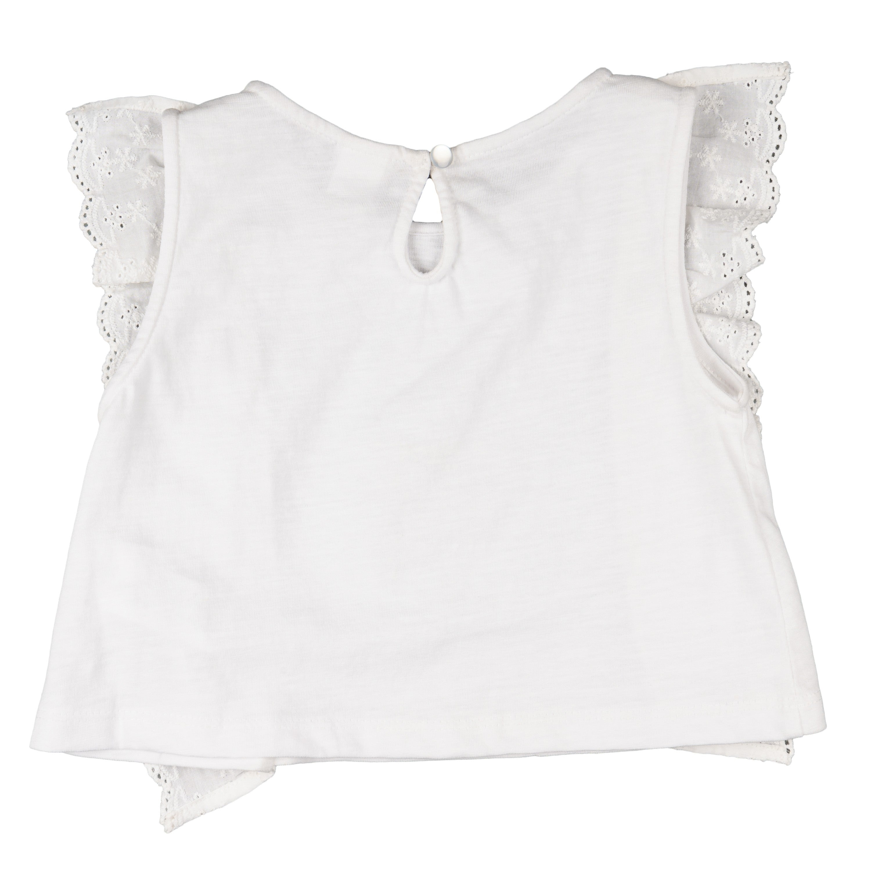 Camiseta de niña blanco VERANO/Outlet
