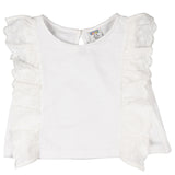 Camiseta de niña blanco VERANO/Outlet