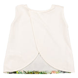 Camiseta de niña color crudo VERANO/Outlet