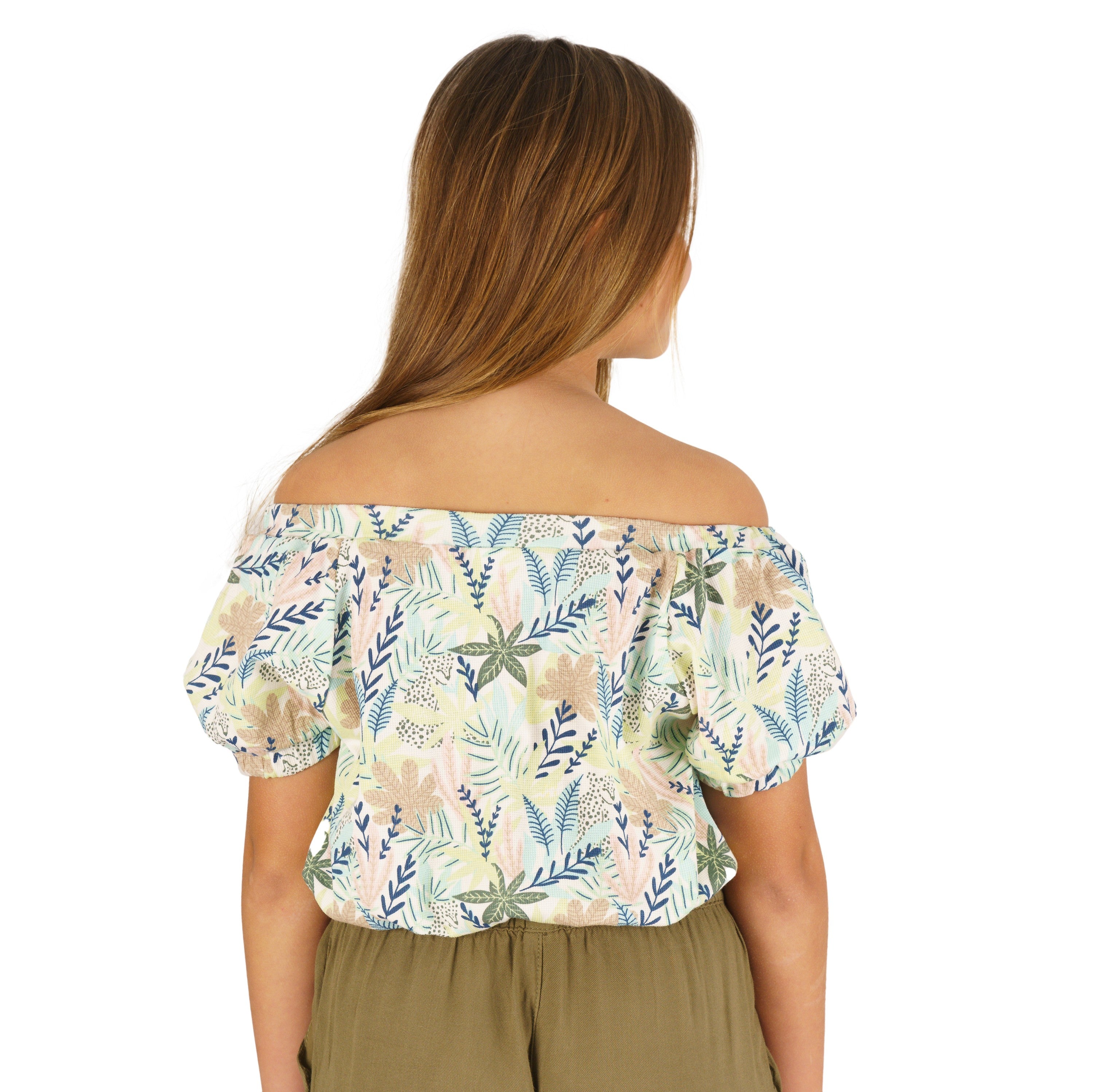 Camiseta de niña estampado VERANO/Outlet