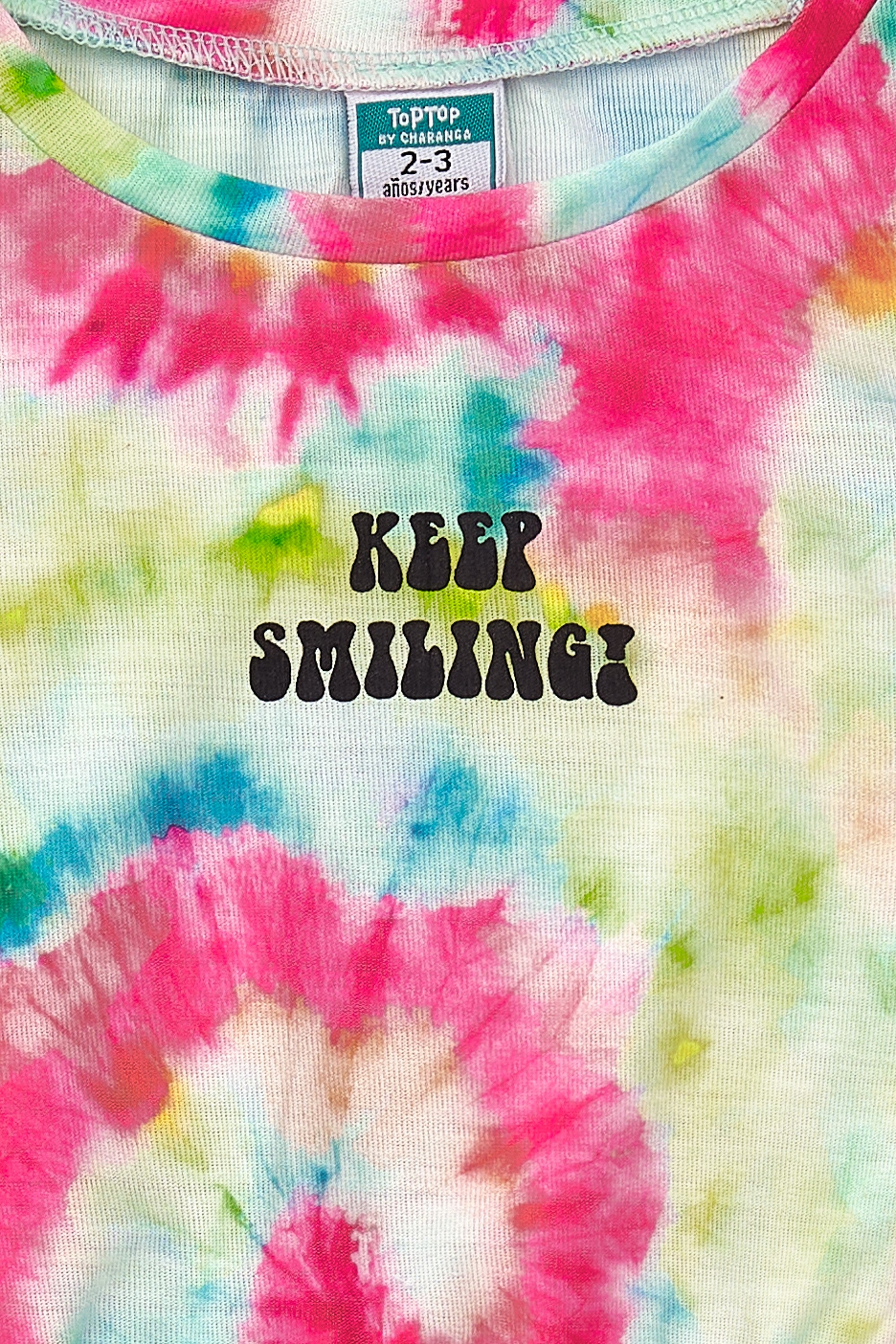 Camiseta de niña multicolor VERANO/Outlet