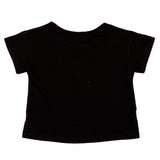 Camiseta de niña color negro VERANO/Outlet