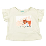 Camiseta de niña verde VERANO/Outlet