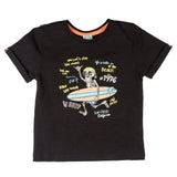 Camiseta de niño color negro VERANO/Outlet