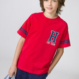 Camiseta de niño rojo VERANO/Charanga