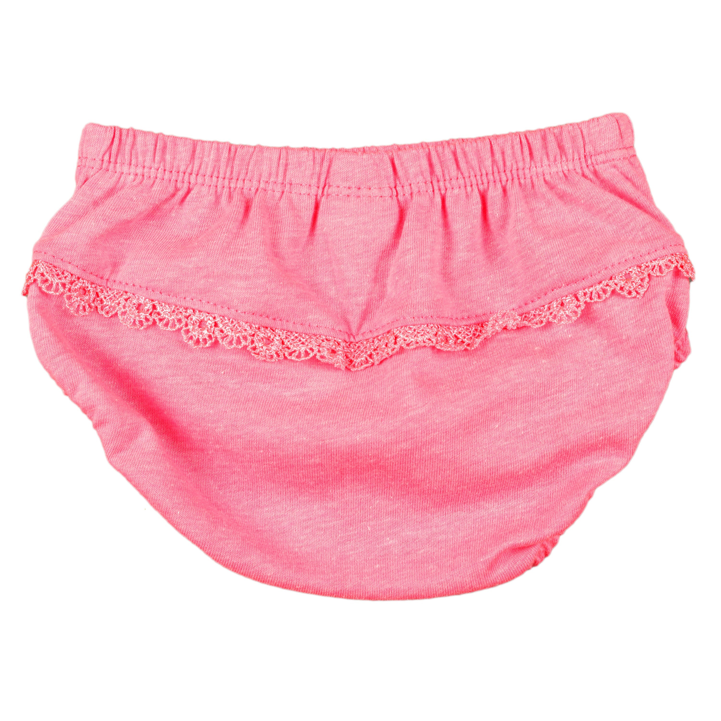 Conjunto de bebé blanco y rosa VERANO/Outlet