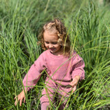 Jogger de niña rosa cómodo