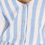 Peto de niña listado VERANO/Outlet