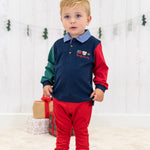 Polo de bebé marino Charanga