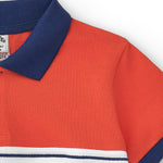Polo de niño tricolor VERANO/Outlet