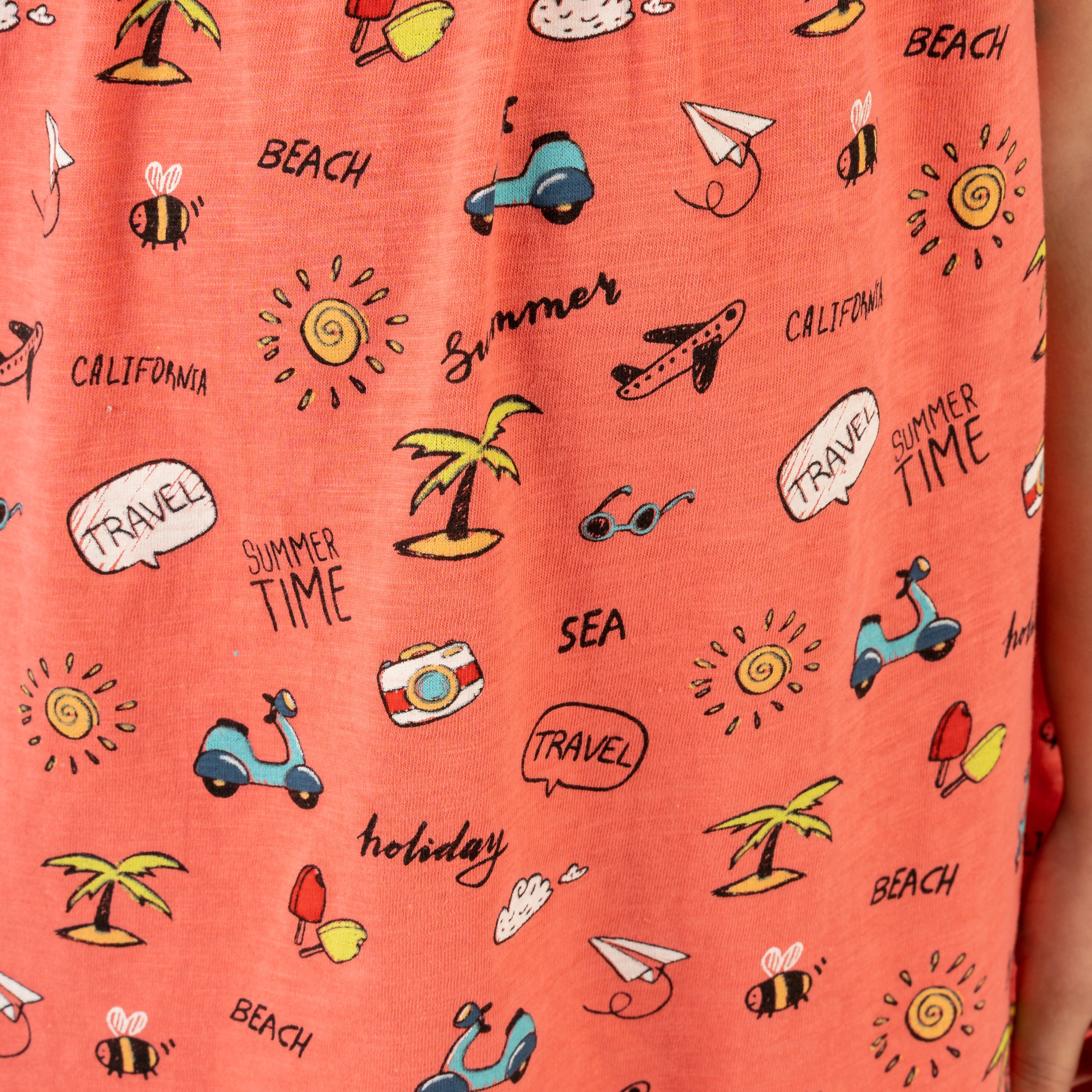 Vestido de bebé estampado VERANO/Outlet