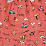 Vestido de bebé estampado VERANO/Outlet