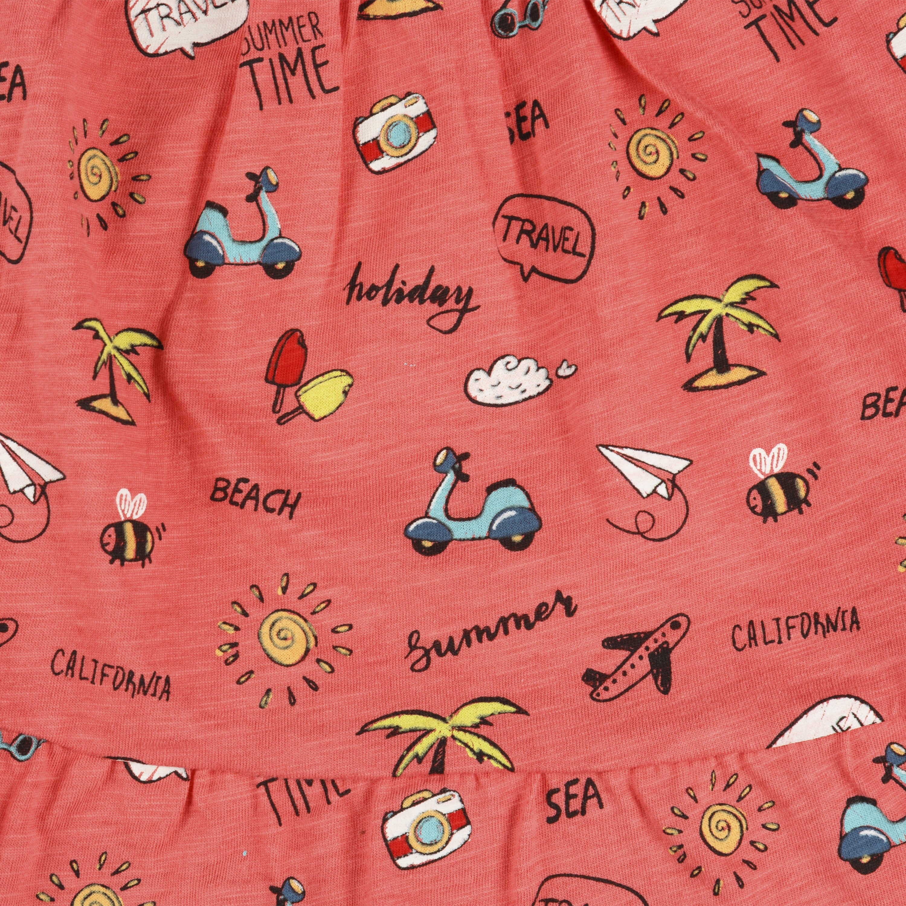 Vestido de bebé estampado VERANO/Outlet