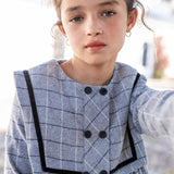 Vestido de niña gris Cocote & Charanga