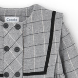 Vestido de niña gris Cocote & Charanga