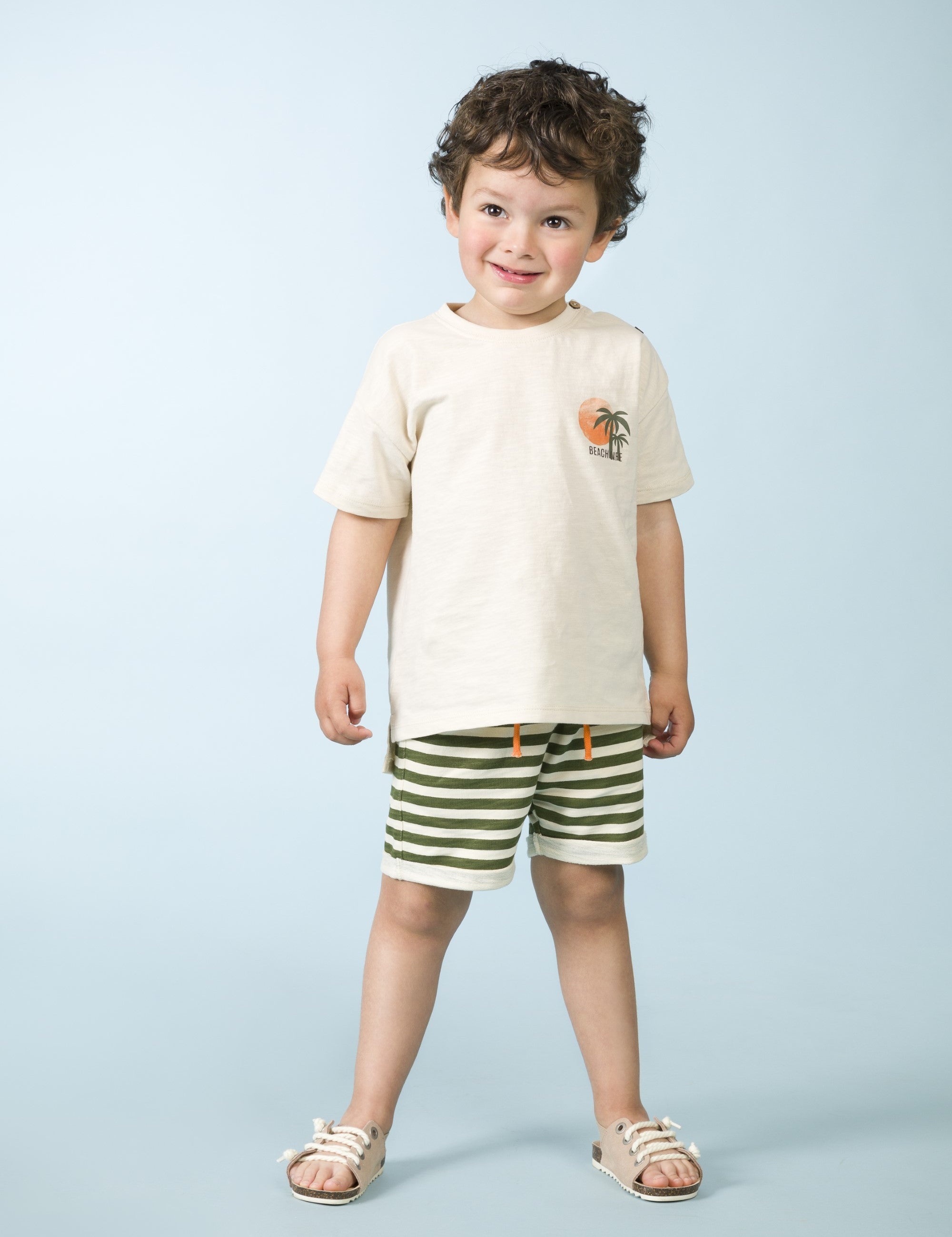 Bermuda de bebé listado VERANO/Outlet