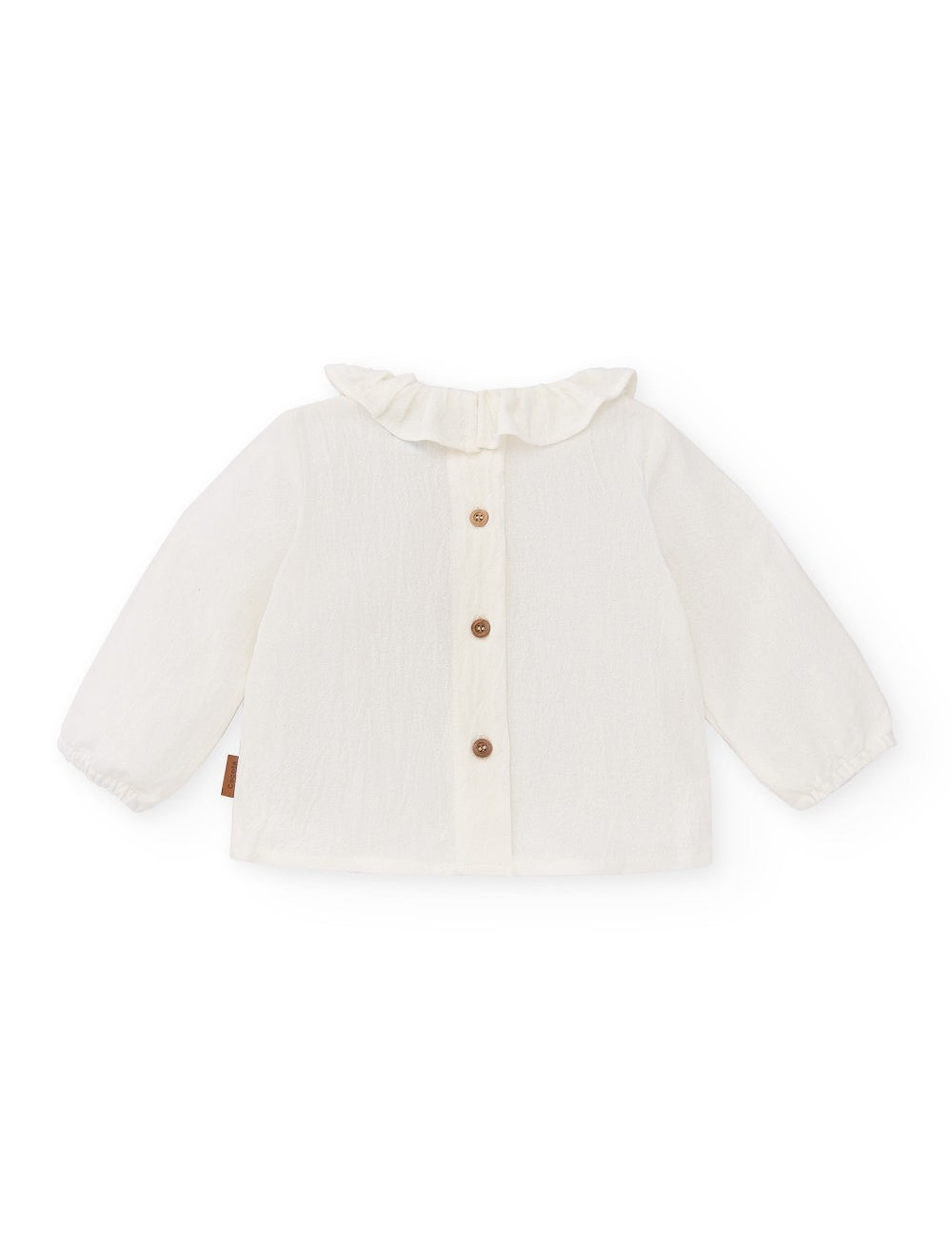 Blusa con mangas de bebé blanca Cocote & Charanga Charanga