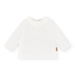 Blusa con mangas de bebé en color crudo Cocote & Charanga Charanga