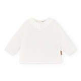 Blusa con mangas de bebé en color crudo Cocote & Charanga Charanga