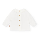 Blusa con mangas de bebé en color crudo Cocote & Charanga Charanga