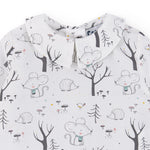 Blusa con mangas de bebé estampada Cocote & Charanga Charanga